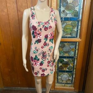 5/$50 Floral Racerback Bodycon Mini Dress